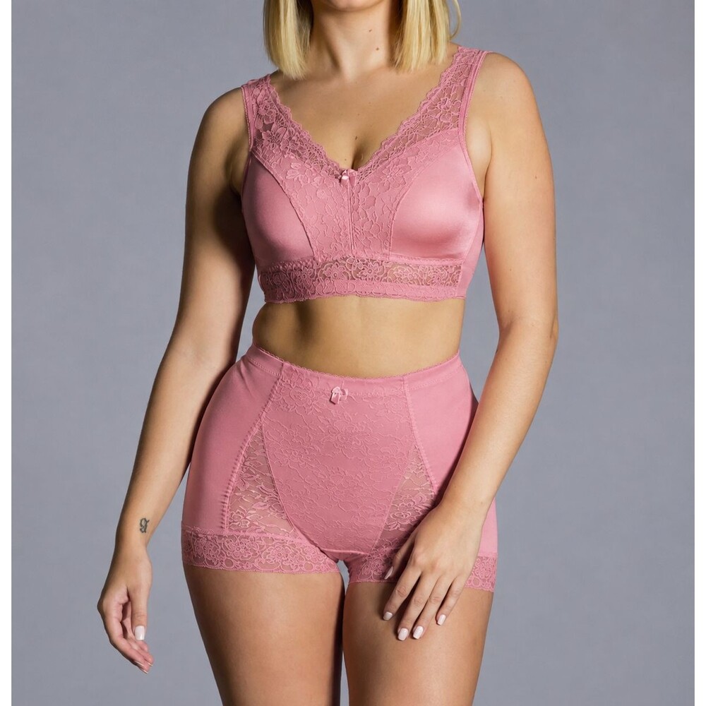 Lot 6 Rhonda Shear Pin Up Girl Lace Bra Panty Set 3 Bras 3 Panties 1X NWT